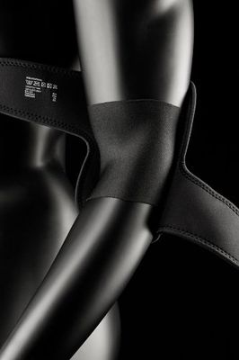 Kintex Bandage Ellbogen (Uni), Stabilisierung, mit Klettverschluss, Neopren Coudière Adulte-Mixte, Noir