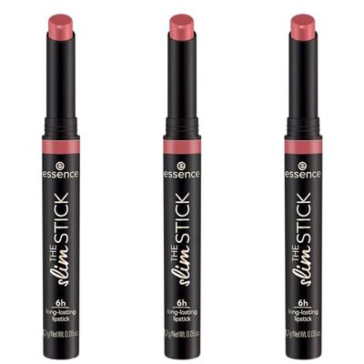 Esence The Slim STICK - Pintalabios (3 unidades, 3 x 1,7 g), color rosa