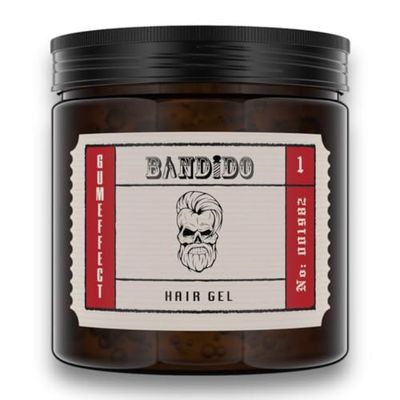Bandido Gel Coiffant Homme 500 ml 01 Effet Gomme | Aspect naturel ultra résistant | Gel capillaire hommes | aspect cheveux mouillés