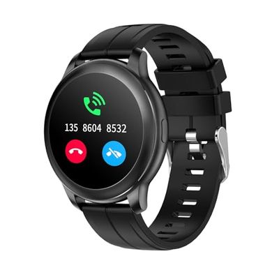 Celly TRAINERROUND, Smartwatch Donna Uomo, Orologio Fitness con Display 1,69'' Full Touch, Cardiofrequenzimetro da Polso, Impermeabile IP67, Compatibile iOS e Android