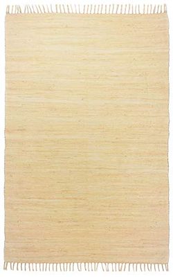 Theko Happy Cotton Rug 100% Cotton 100_Natural Rectangular 40 x 60 cm