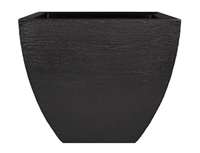 Tusco Products Planterare, Svart, 40 cm