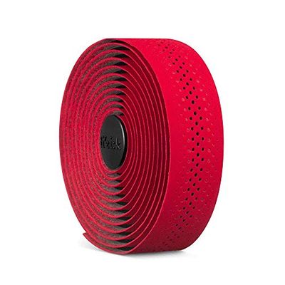 Fizik Vento Microtex Tacky 2,0 mm Geel Fluo Stuurband, Rood, 3 mm