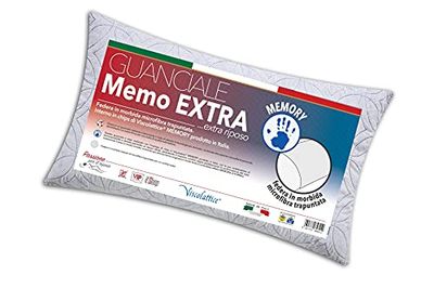V.I.P. Very Important Pillow Almofada memória, branca, 50 x 80