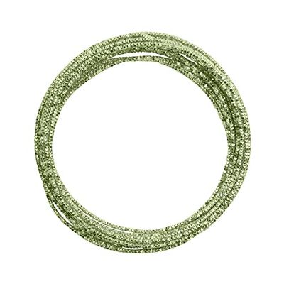 Vaessen Creative - Filo di Alluminio, Modello Hammer 2mmx5m Verde Mela