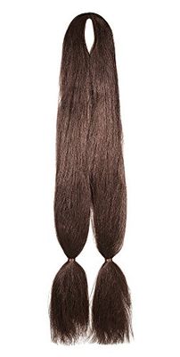 American Dream Dreadlocks and Creative Styling Kanekelon Twin Braid for Hair Extensions, Colour T5 Dark Brown