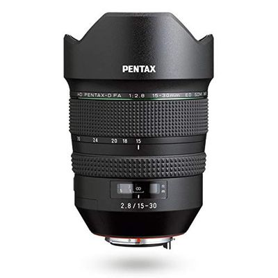 Pentax HD D-FA 15-30 mm f/2,8 ED SDM WR Obiettivo, Nero