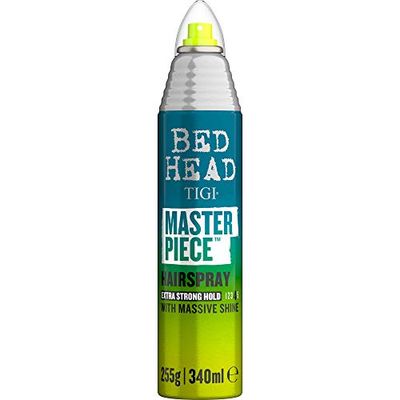 BED HEAD by TIGI - Masterpiece laca de cabelo brilhante, aderência forte e brilho, 340 ml