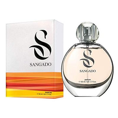 SANGADO Violettes Parfum pour Femme, 8-10 heures Longue durée, Senteur Luxe, Floral, Essences Françaises fines, Extra-Concentré (Parfum), 50 ml Spray