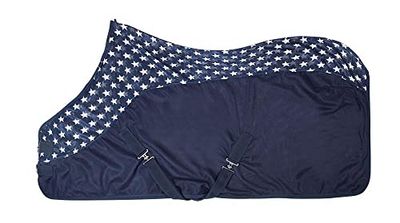 PFIFF 102480 - Coperta per mosche "Stella", blu-bianco 125