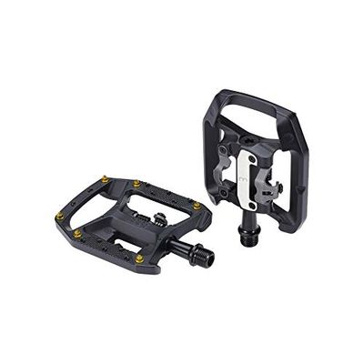 Bbb Cycling DualChoice Trail BPD-62 Pédales de vélo Cyclisme, Noir Mat