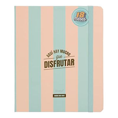 Mr. Wonderful, Office kalender 2023-2024, weekoverzicht, 18 maanden, hier is er veel te genieten