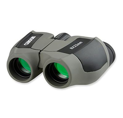 Carson Binocolo Compatto 8x22mm Scout, Ottiche Interamente Rivestite, Manopola di Messa a Fuoco Centrata, Nero (JD-822)