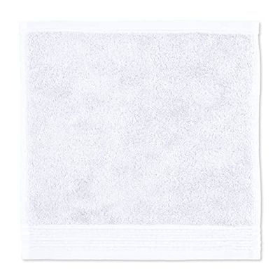 möve Loft serviette lavette 30 x 30 cm en 100% coton (Spinair), snow