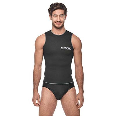 Seac Short Linne Man, Mjuk 2,5 mm Neopren Linne, för Män