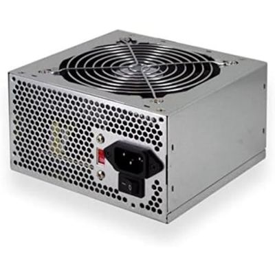 Nilox Psni Voeding PC 115/230 V Schakelaar, Zilver, 500 W, Zilver