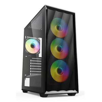 Sharkoon VK4 ARGB Negro, Caja de PC ATX