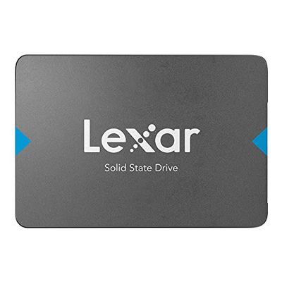 Lexar NQ100 1TB SSD SATA III (6 Gb/s), 2,5 inch interne SSD tot 550 MB/s, interne solid-state drive voor pc, laptop en desktop (LNQ100X001T-RNNNG)