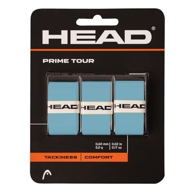 HEAD Prime Tour Lot de 3 surgrips pour Raquettes Unisexe Bleu