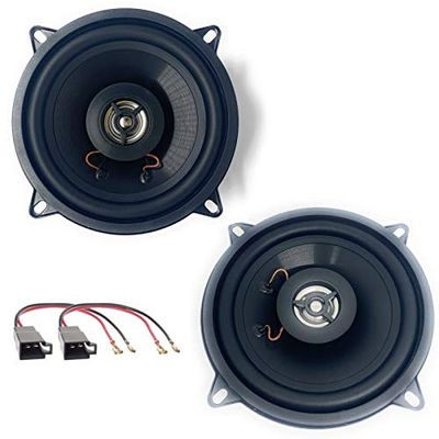 Sound Way Altavoces de 2 vías 13 cm Compatible con Renault, Peugeot, Volkswagen, Seat, Skoda, Porsche