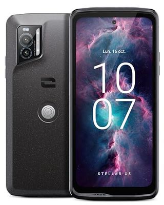 CROSSCALL Smartphone Stellar-X5 (display da 6,5", 128 GB, doppia Nano-SIM, 50 MP, 4G, Android), Schwarz