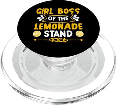 La chica jefa del puesto de limonada PopSockets PopGrip para MagSafe