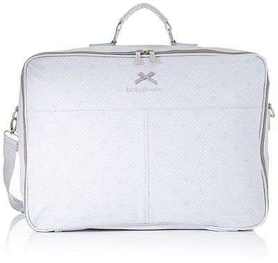 Bimbi Dreams unisex - baby wikkelonderlegger koffer ecopiel+wikkelonderlegger 293 dots 904 03