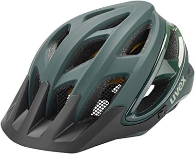 uvex unbound MIPS - säker MTB-hjälm för dam och herr - MIPS-system - individuell storleksanpassning - forest - olive matt - 54-58 cm