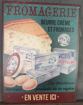 Antic Line Cheese Plate Metal 33 x 25 cm