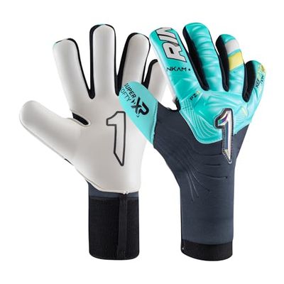 Rinat Voetbal doelman handschoenen NKAM semi-volwassenen-watergroen, uniseks, maat 8