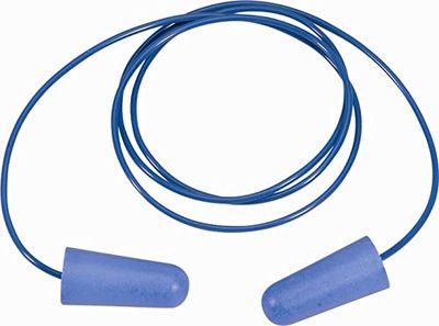 Delta plus - Set di tappi per orecchie in poliuretano blu (10 unità)