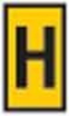 Hellermann IDENTIFICACION Signage – bedrukt 2,8 – 3,8 wic2am – h