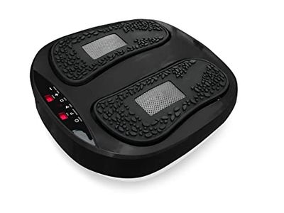 Mediashop VibroLegs Trilplatform, zwart, combinatie van vibratie en massage, inclusief afstandsbediening, 3 programma's