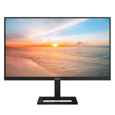Philips 27E1N1900AE Monitor 27" UHD, WLED, 60Hz, IPS, 4 ms GtG, HDR10, Adaptive Sync., Altavoces, Altura Ajustable (3840x2160, 2X HDMI 2.0, USB-C) Negro