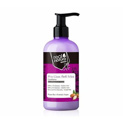 Real Natura - Condizionatore Senza Sale Pro-Lisci Anti-Frizz Argan - 300ML - Lisci e Senza Frizz