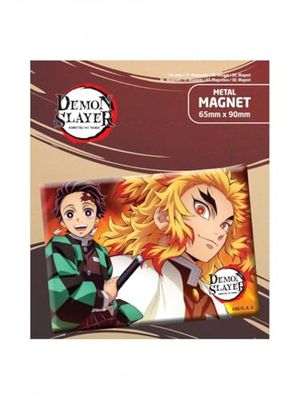 Popbuddies Demon Slayer: Kimetsu no Yaiba Tanjiro och Kyojuro: Magnet – 6 x 9 cm