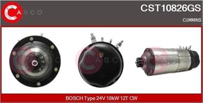 CASCO CST10826GS Motorino Avviamento Cummins