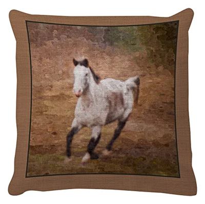 Doge Milano Cuscino con stampa digitale, 100% Made in Italy, Cuscino decorativo da divano, sfoderabile e lavabile, Modello Medard, cm 40x40x5