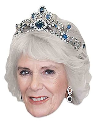 Star Cutouts SM438 Camilla Queen Consort Mask Crown