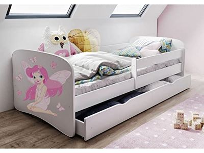 KOCOT KIDS babydreams 2 Lit de Jour, Bois d'ingénierie, Blanc, 1 Personne