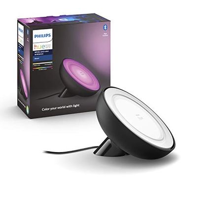 Philips Hue Lampada Da Tavolo Smart Con Bluetooth, Nero, 1 Unità, Confezione Da 1