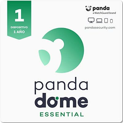 Panda Dome Essential – Antivirus Cloud y VPN ilimitada (1 dispositivo), Essential, 1 Dispositivo, 1 Año, Código de activación enviado por email