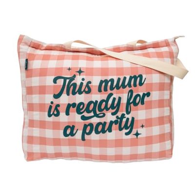 Mr. Wonderful Stoffen tas - This Mum is klaar voor een feest, Meerkleurig, 10