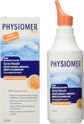 Physiomer Csr Spray Nasal Ipertonico Confezione Da 135 Ml