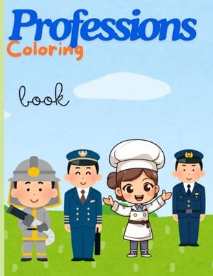 Future Heroes: Coloring Pages of Exciting Professions: Introducing children to future jobs and motivating them for them
