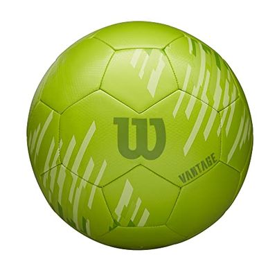 Wilson NCAA Vantage - Pallone da calcio, misura 4, colore: Verde lime