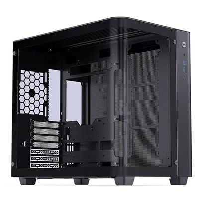 Jonsbo TK-3 - ATX-Gehäuse, Schwarz