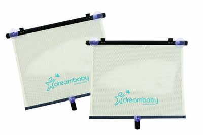 Dreambaby bred bilskugga fönsterrulle (50 x 53 cm) 2-pack