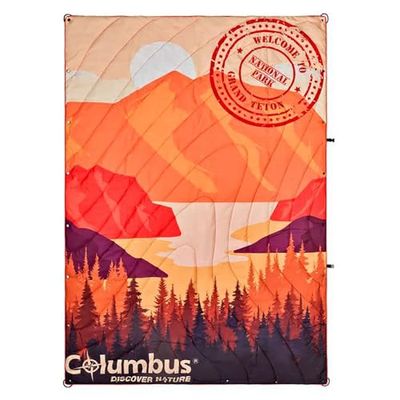 Grand Teton Orange -Synthetic filling camping blanket