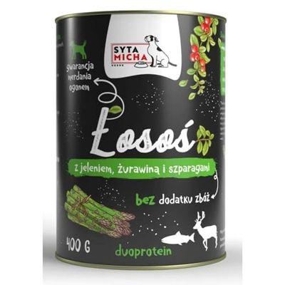 SYTA MICHA Cibo Umido Salmone Pesce 400 g